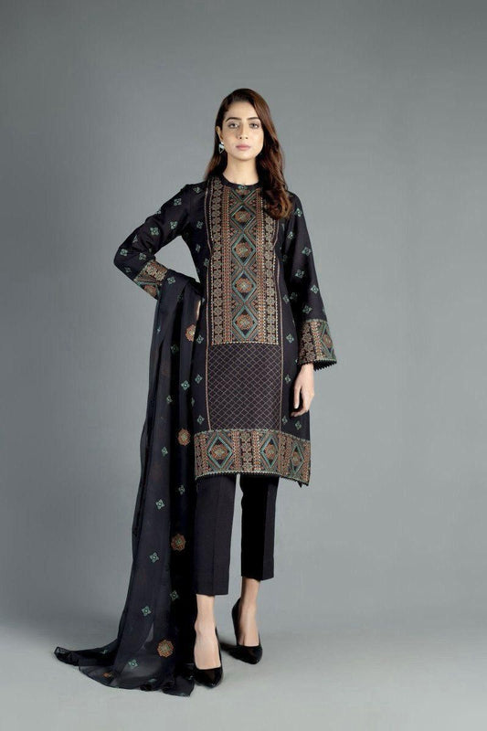 Maria B lawn 3 pc Embroidery Suit