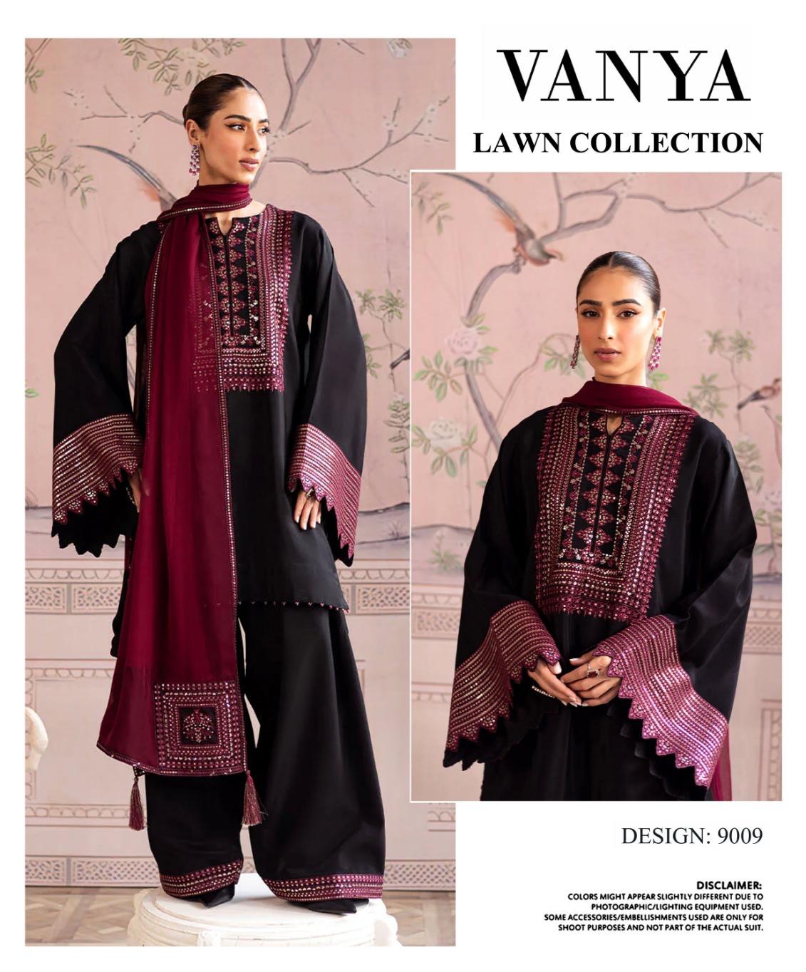 Vanya 3pc Lawn Embroidery Suit