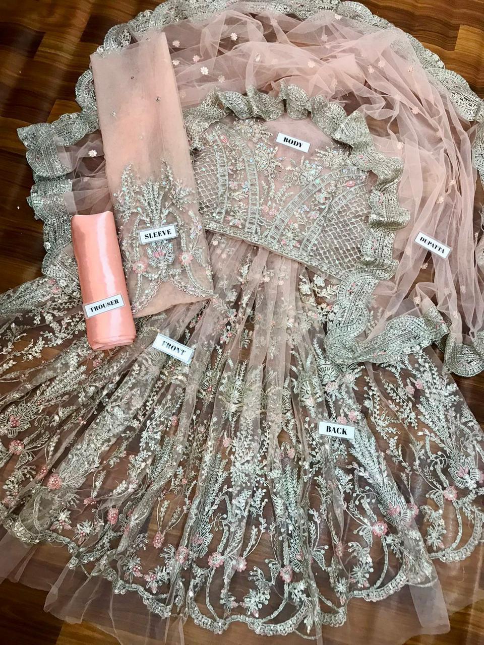 maria b master copy in chiffon