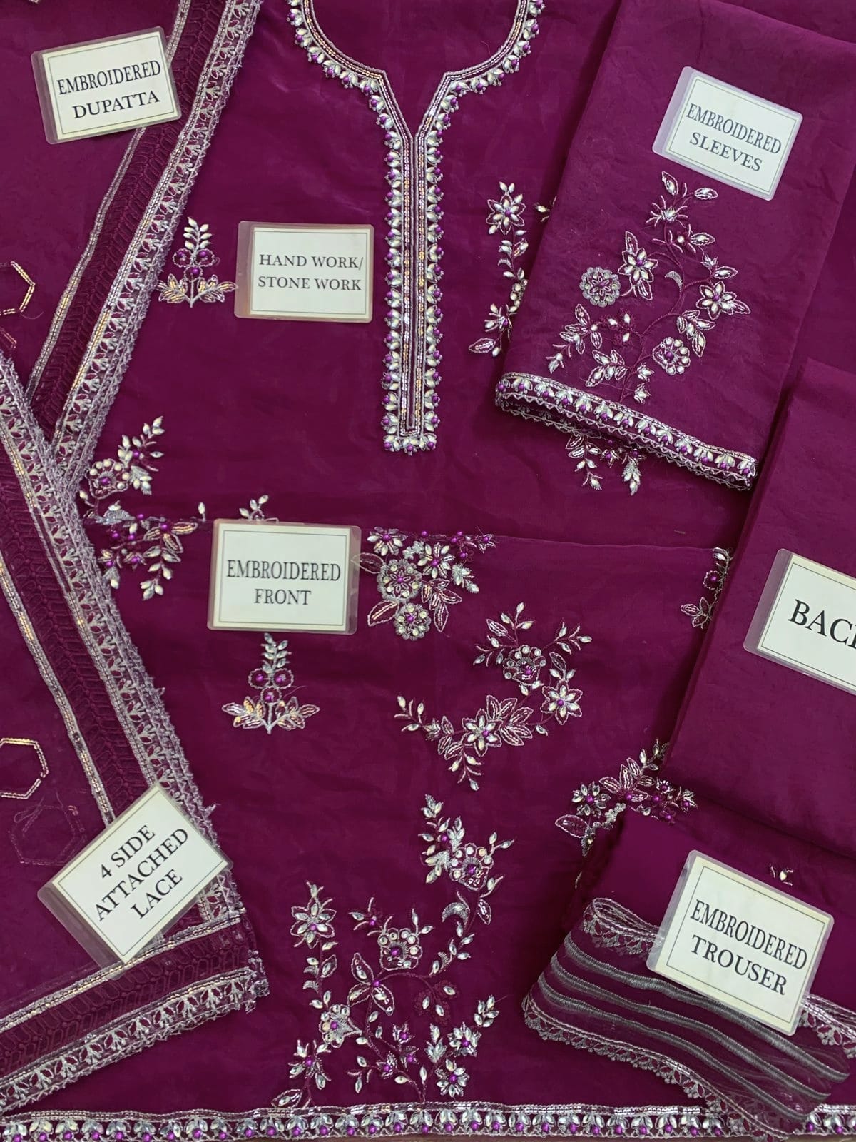 mushq organza embroidery